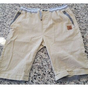 Fashion Style News Shorts Boys 3X Beige Linen‎